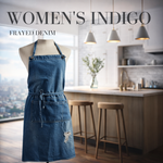 Load image into Gallery viewer, Women's Indigo (Frayed Denim)
